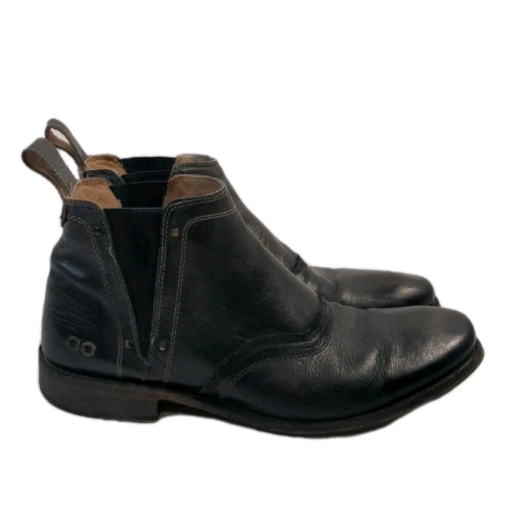 Bed Stu Chelsea Boots Black Leather Men's Size 11